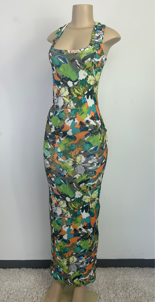 Botanical Tank Dress